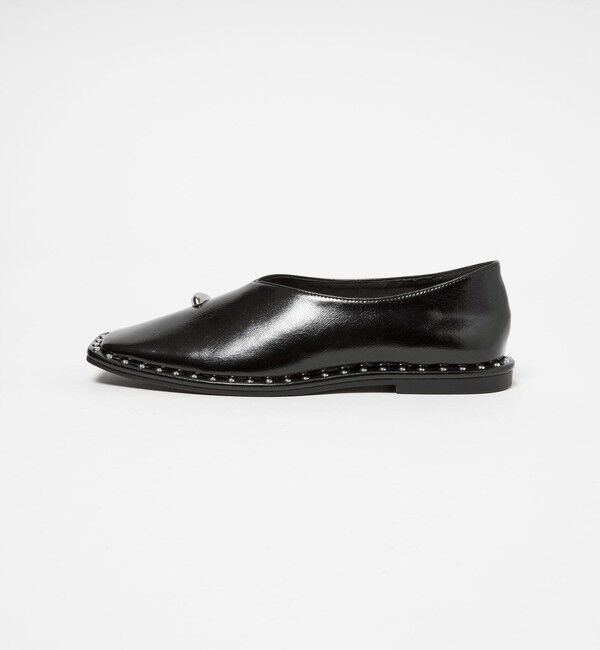 SY UNITED ARROWS「＜SY＞サムリングスクエア フラット15&uarr;」|パンプス|BLACK