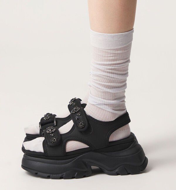 SY UNITED ARROWS「＜SY＞ シアーリブソックス」|ソックス|