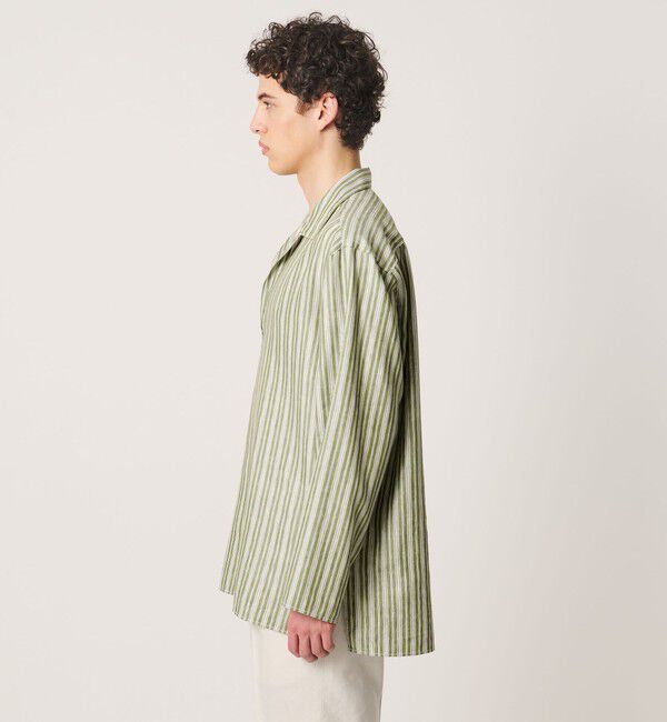 UNITED ARROWS「＜SOVEREIGN＞ストライプ スキッパーシャツ」|シャツ・ブラウス|
