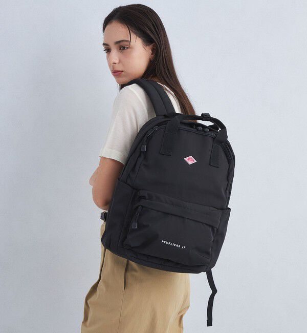 UNITED ARROWS green label relaxing「＜DANTON＞バックパック / リュック〈PEUPLIERS 17〉(17L)」|リュック|BLACK