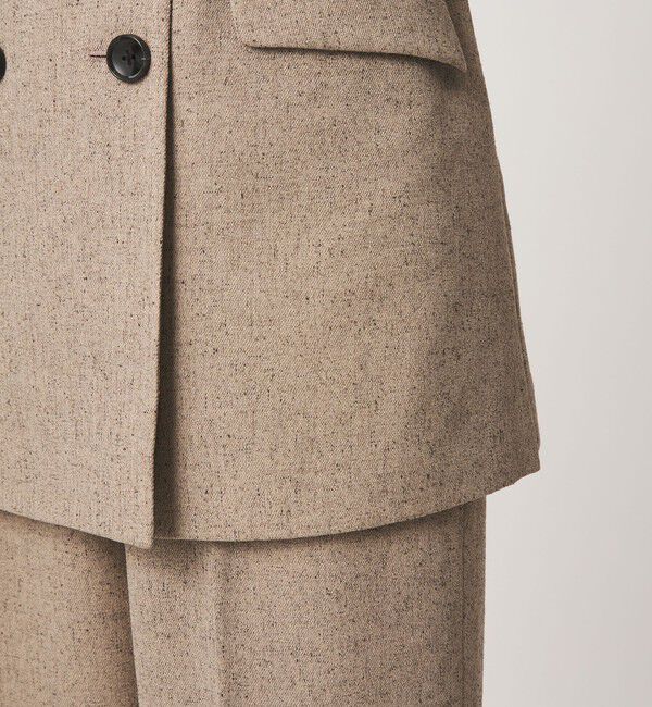 UNITED ARROWS green label relaxing「ネップツイル ベルト ジレ マシンウォッシャブル」|ベスト・ジレ|