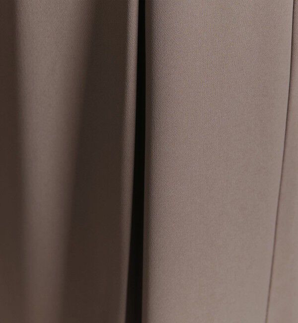 BEAUTY&YOUTH UNITED ARROWS「【WEB限定 Wardrobe DAILY MINIMAL】ダブルクロス タックワイドストレートパンツ ウォッシャブル」|スラックス|