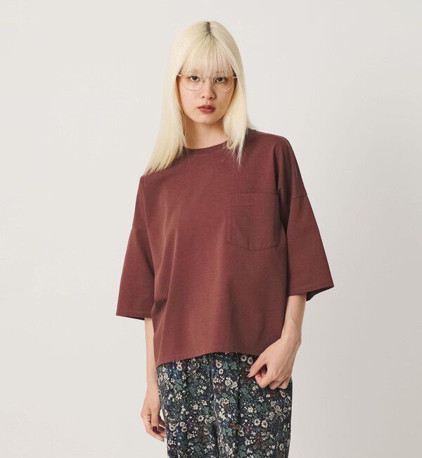 BEAUTY&YOUTH UNITED ARROWS「ドルマンスリーブ ポケット Tシャツ 接触冷感」|Tシャツ・カットソー|