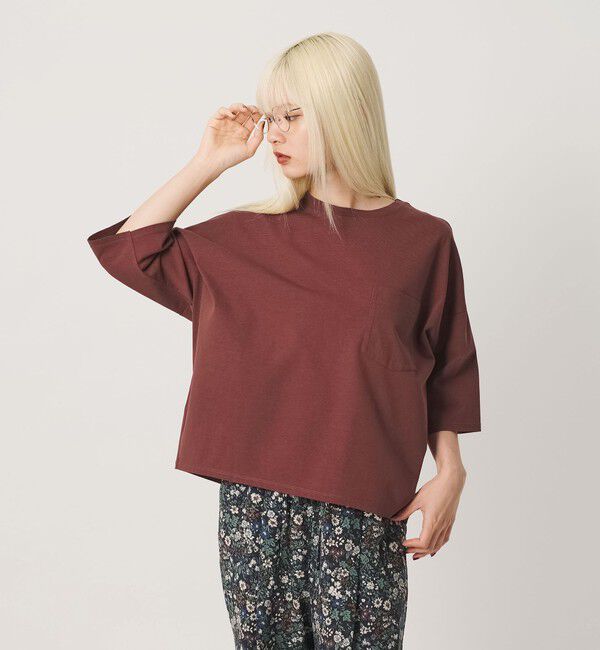 BEAUTY&YOUTH UNITED ARROWS「ドルマンスリーブ ポケット Tシャツ 接触冷感」|Tシャツ・カットソー|