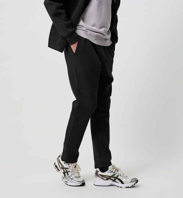 BEAUTY&YOUTH UNITED ARROWS「【WEB限定 WARDROBE SMART】ダブルニット イージーパンツ/セットアップ対応【抗菌・防臭】」|チノ|