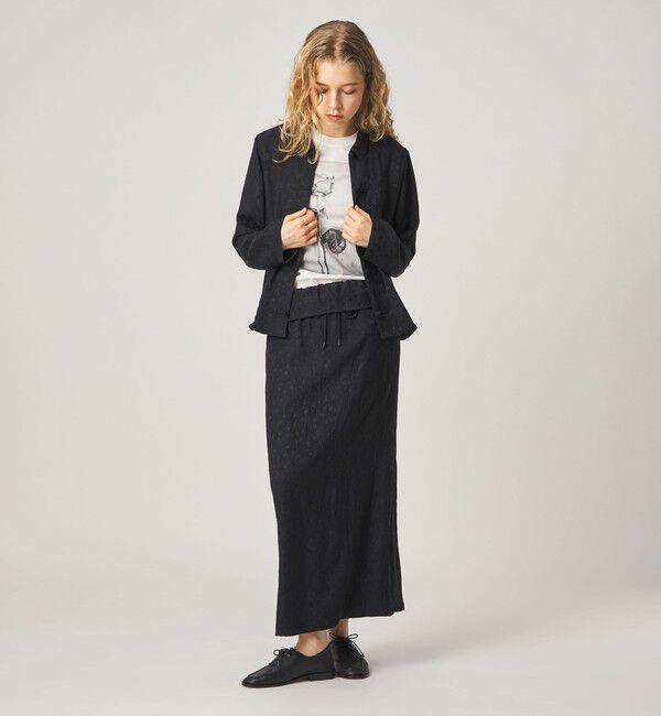 STEVEN ALAN「＜Steven Alan＞フラワー ジャガード チャイナモチーフボタン シャツ」|シャツ・ブラウス|