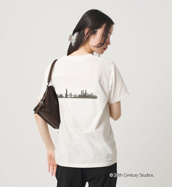 BEAUTY&YOUTH UNITED ARROWS「【別注】＜プラダを着た悪魔2＞ シアー プリント Tシャツ」|Tシャツ・カットソー|