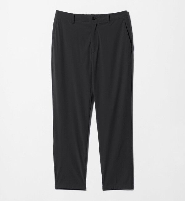 BEAUTY&YOUTH UNITED ARROWS「CORDURA ドビー 1プリーツ テーパード パンツ NO.4 撥水 ストレッチ ウォッシャブル セットアップ対応」|チノ|
