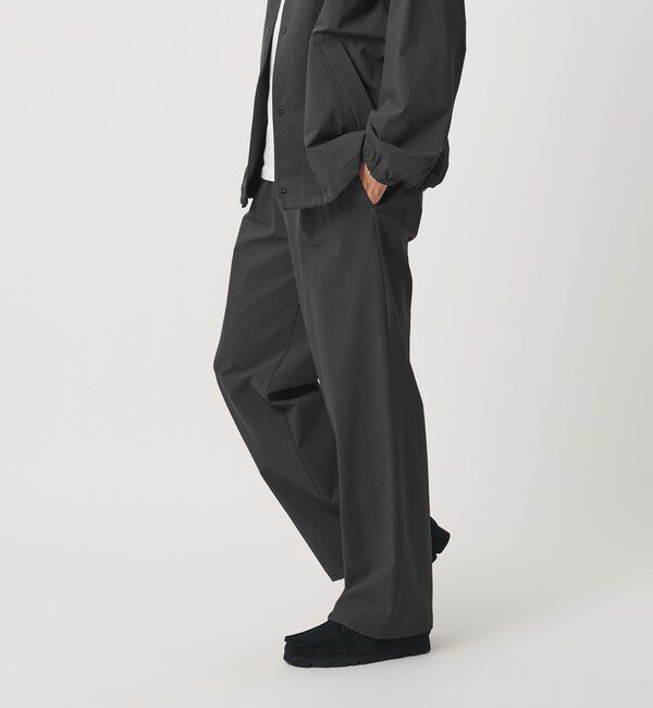BEAUTY&YOUTH UNITED ARROWS「360&deg;MASTER 1プリーツ ストレート イージーパンツ NO.8 セットアップ対応 撥水 ストレッチ ウォッシャブル」|チノ|