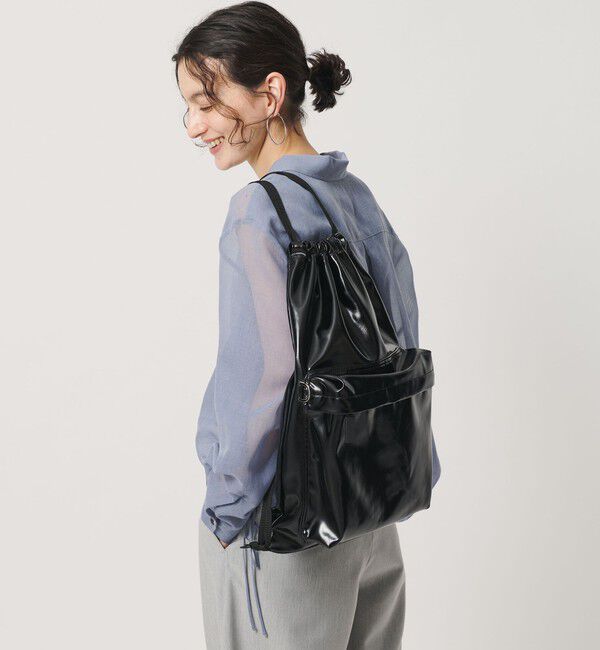 BEAUTY&YOUTH UNITED ARROWS「＜NOMADIS＞LATT レザーライク リュック」|リュック|