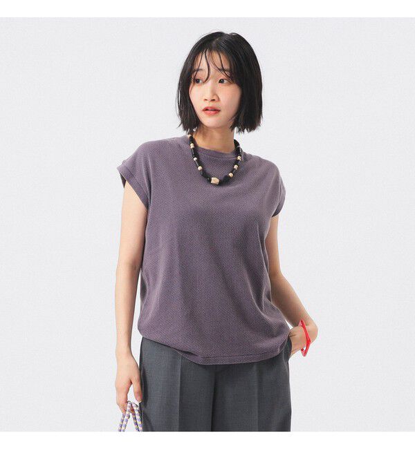 BEAMSBOY「【別注】Healthknit / メッシュ ノースリーブ」|Tシャツ・カットソー|NAVY