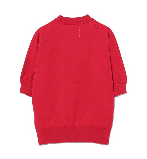 Demi-Luxe BEAMS 「AK+1 / モックネック ハーフスリーブ スウェット」|ニット・セーター|