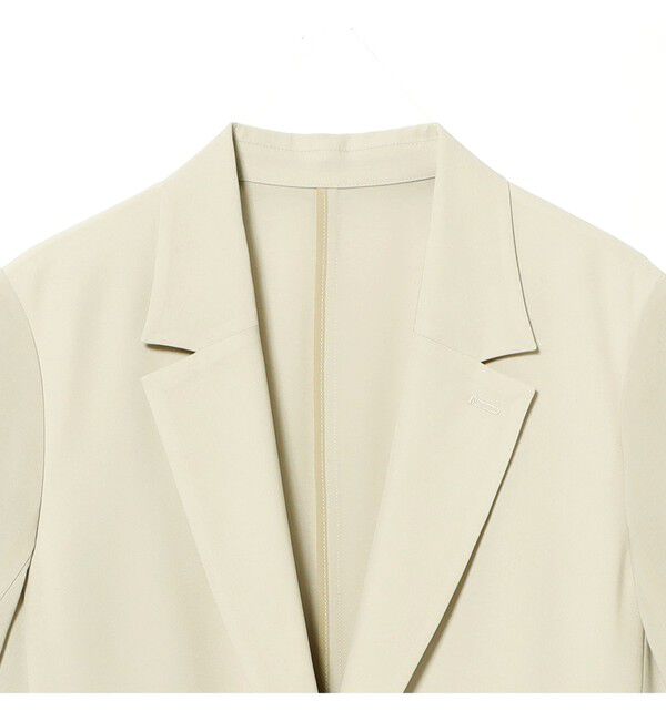 Demi-Luxe BEAMS 「シアー ハーフスリーブ ジャケット」|ダッフルコート|