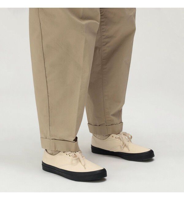 BEAMS PLUS「BEAMS PLUS｜2 Pleats Tapered Twill｜メンズ  チノパン｜オールシーズン」|チノ|