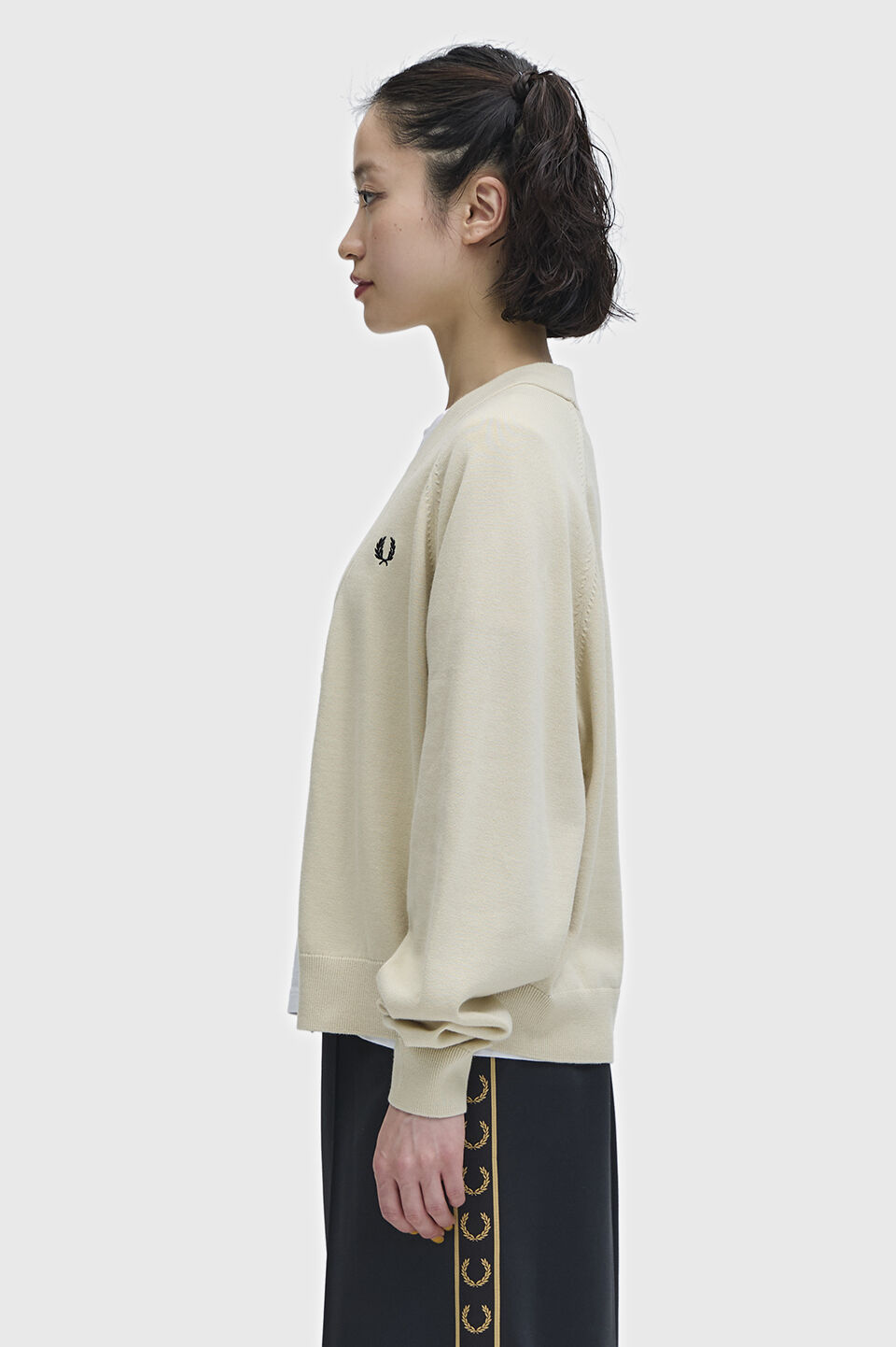 FRED PERRY 「V-Neck Cardigan／Vネックカーディガン」|カーディガン|