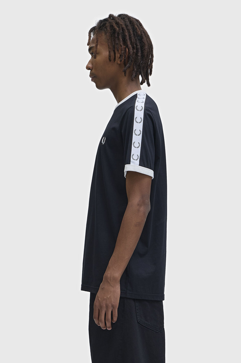 FRED PERRY 「Taped Ringer T-Shirt／テープリンガーＴシャツ」|Tシャツ・カットソー|