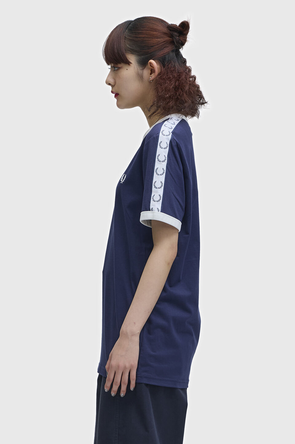 FRED PERRY 「Taped Ringer T-Shirt／テープリンガーＴシャツ」|Tシャツ・カットソー|