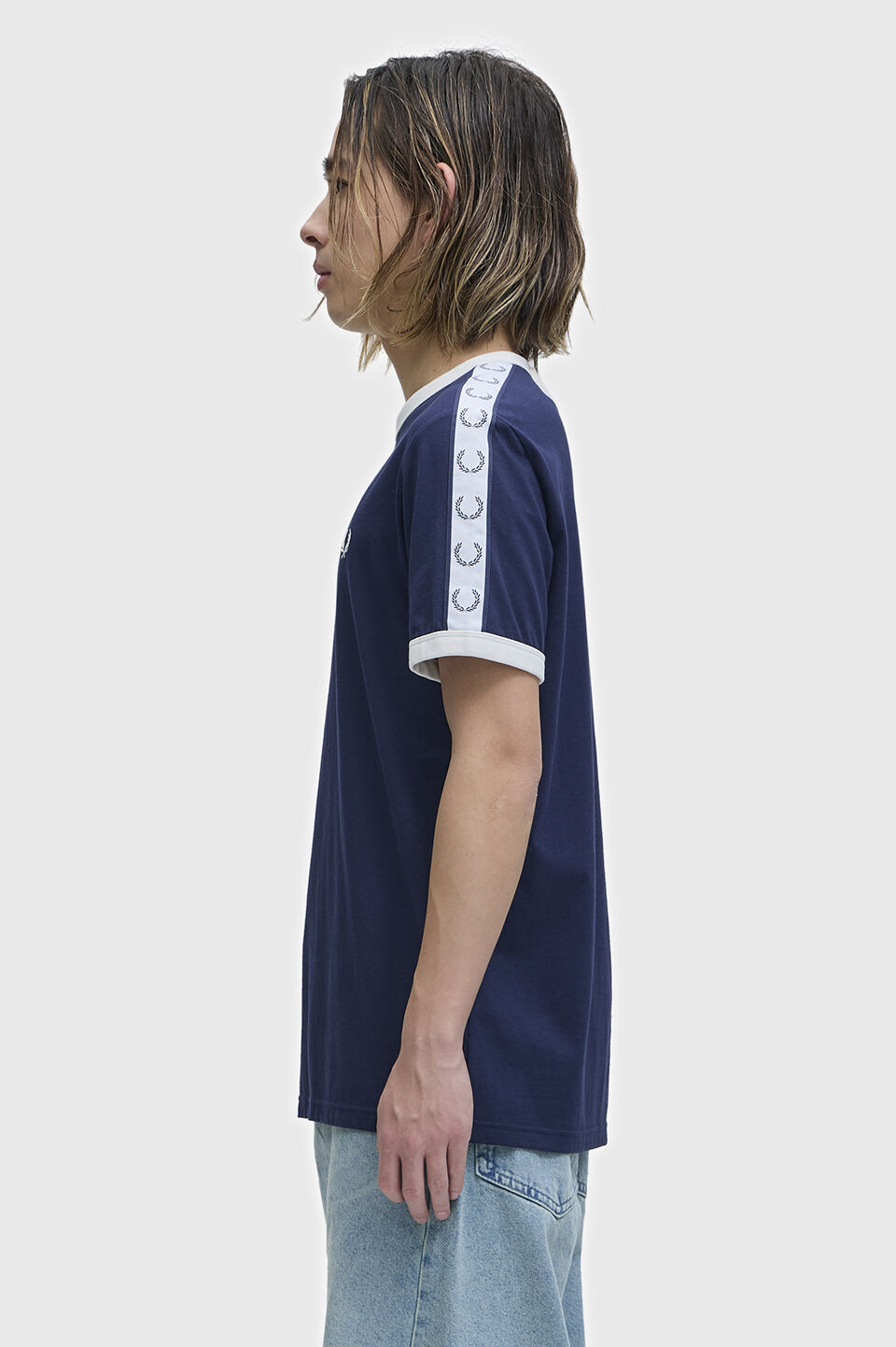 FRED PERRY 「Taped Ringer T-Shirt／テープリンガーＴシャツ」|Tシャツ・カットソー|