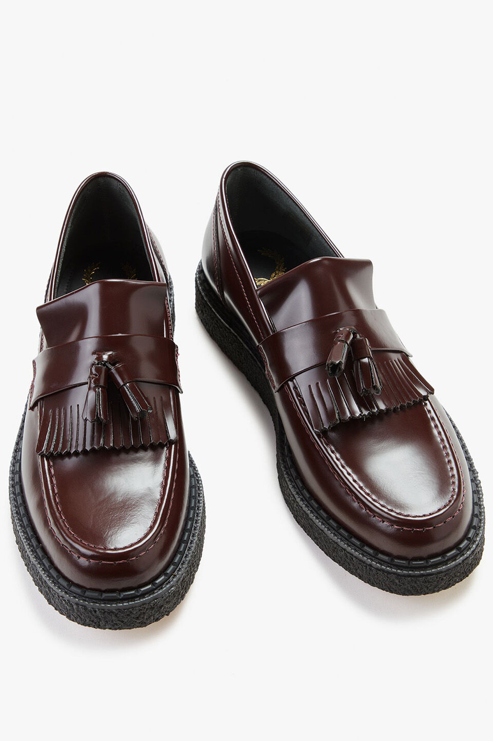 FRED PERRY 「George Cox Tassel Loafer Leather」|ローファー|OXBLOOD