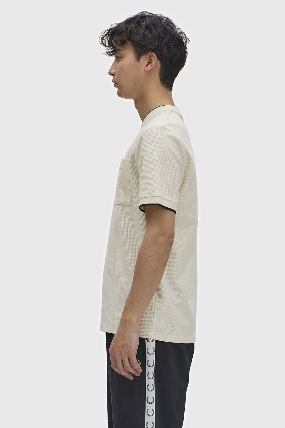 FRED PERRY 「Pocket Detail Pique T-Shirt／ポケットディティールピケTシャツ」|Tシャツ・カットソー|