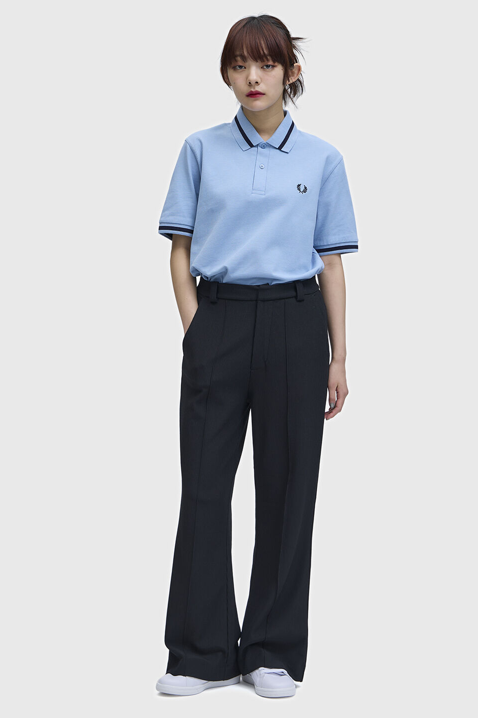 FRED PERRY 「Rib Tricot Trousers／リブトリコットトラウザー」|その他|BLACK