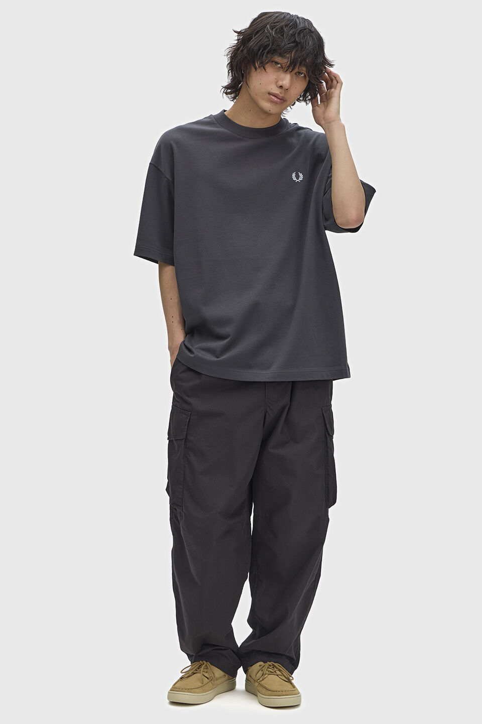 FRED PERRY 「Oversized T-Shirt／オーバーサイズTシャツ」|Tシャツ・カットソー|