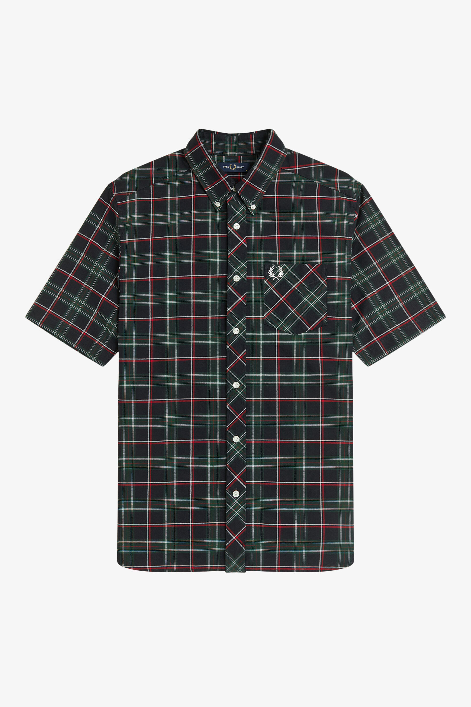 FRED PERRY 「Fred Perry Tartan Short Sleeve Shirt／フレッドペリータータンチェック半袖シャツ」|シャツ・ブラウス|