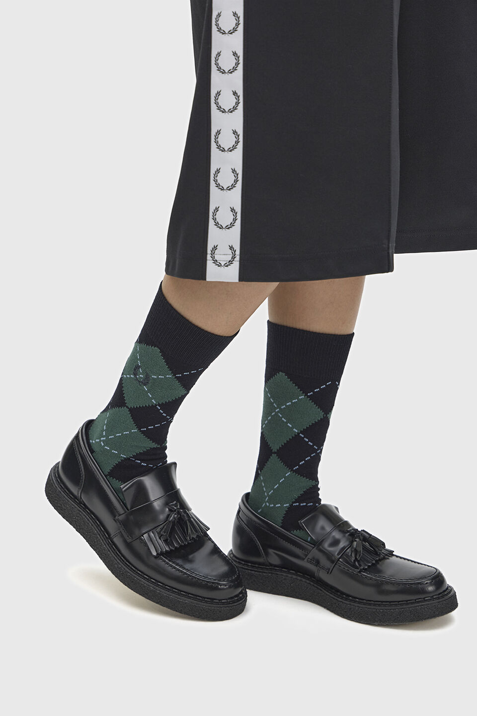 FRED PERRY 「Argyle Jacquard Socks／アーガイルジャガードソックス」|ソックス|
