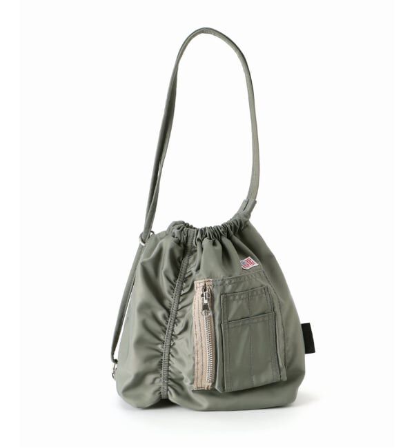 OUTDOOR PRODUCTS Usual Things「追加2 MA-1 DrawstringBAG」|ショルダー・メッセンジャー|