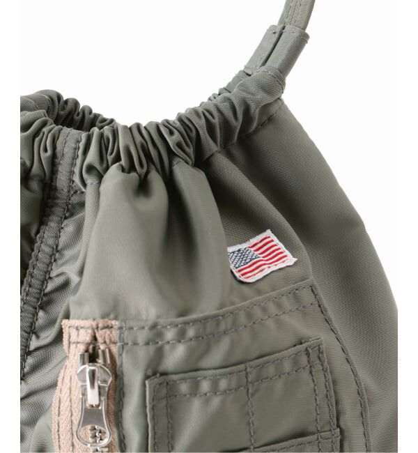 OUTDOOR PRODUCTS Usual Things「追加2 MA-1 DrawstringBAG」|ショルダー・メッセンジャー|