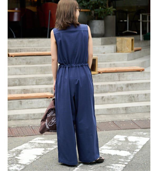 OUTDOOR PRODUCTS Usual Things「カットソーノースリシャツオールインワン」|オールインワン|