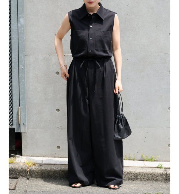 OUTDOOR PRODUCTS Usual Things「カットソーノースリシャツオールインワン」|オールインワン|