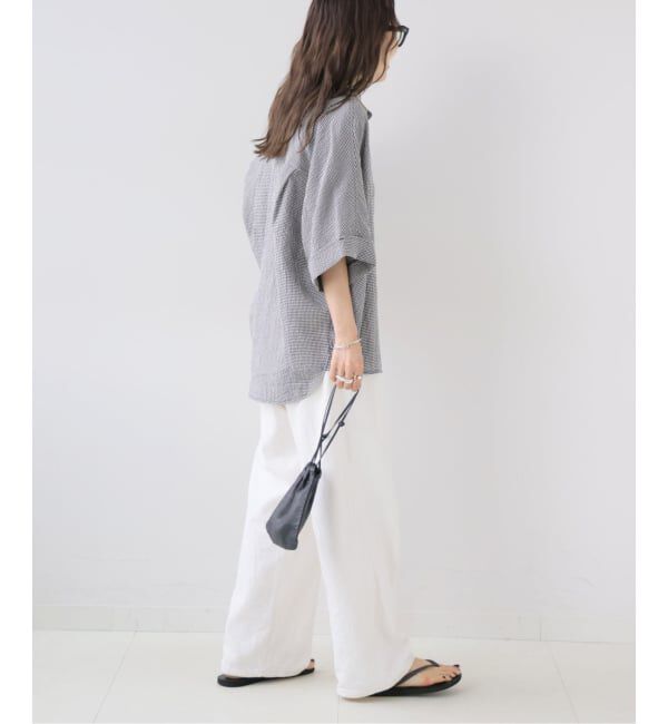 OUTDOOR PRODUCTS Usual Things「ギンガムチェックドルマンシャツ」|シャツ・ブラウス|