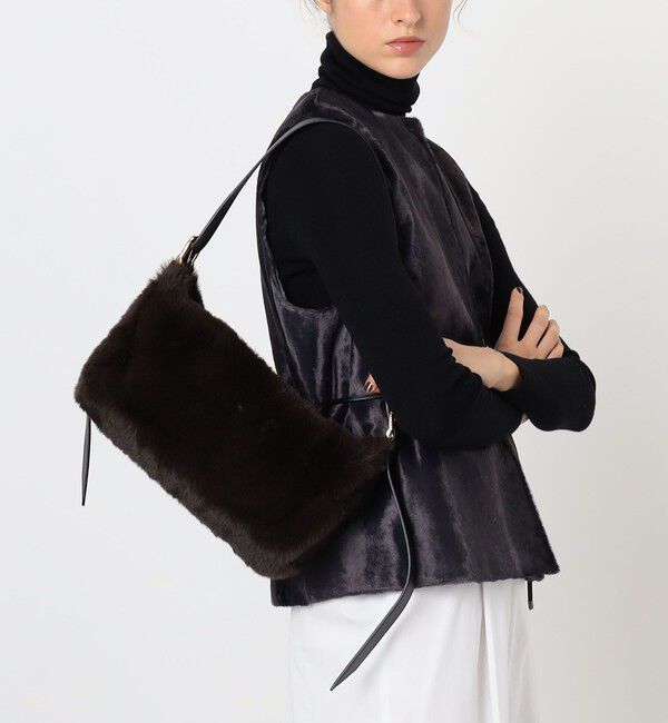 TOMORROWLAND GOODS「VIOLAd'ORO FUR SHOULDER バッグ」|ショルダー・メッセンジャー|