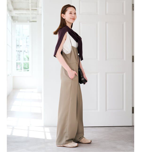 U by SPICK&SPAN「《WEB限定 / 追加 / 2枚セット》WPL トラウザーサロペット」|オールインワン|