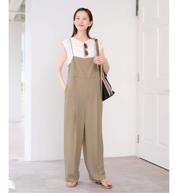 U by SPICK&SPAN「《WEB限定 / 追加 / 2枚セット》WPL トラウザーサロペット」|オールインワン|