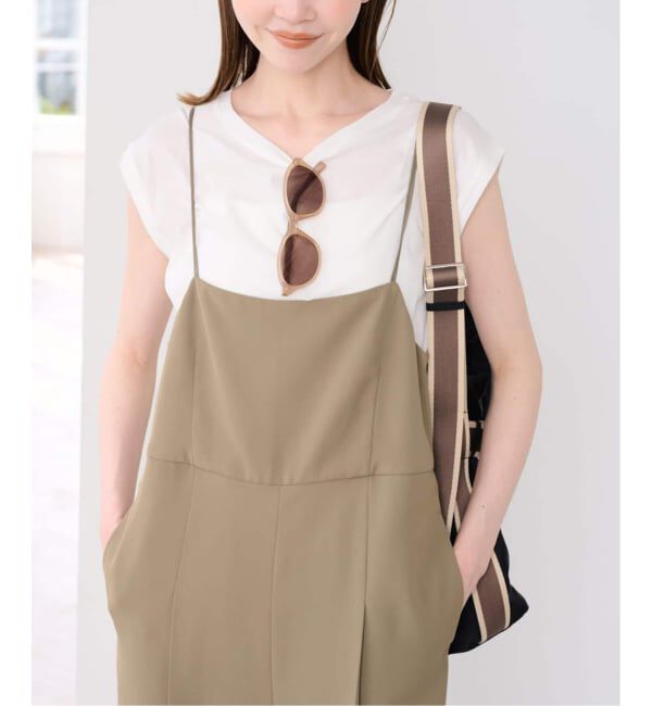 U by SPICK&SPAN「《WEB限定 / 追加 / 2枚セット》WPL トラウザーサロペット」|オールインワン|