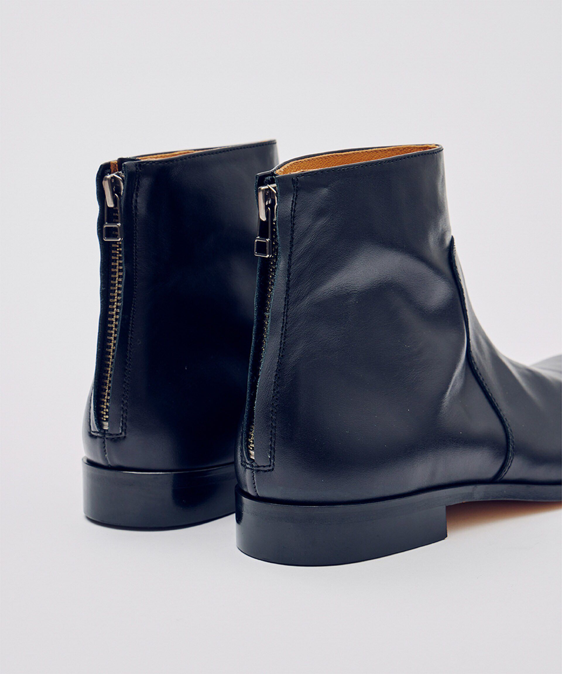 nano･universe「PADRONE THE STANDARD LINE/別注 BACK ZIP BOOTS / バックジップブーツ」|ビジネス・ドレスシューズ|
