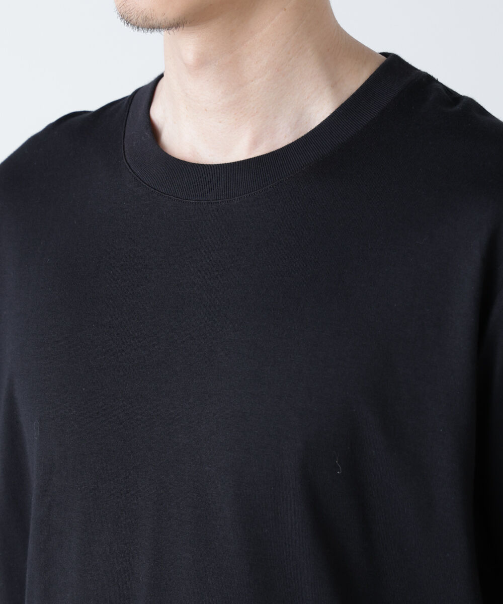 NANO universe「WEB限定/Anti Soaked(R) 汗染み防止 クルーネックレギュラーシルエットTシャツ」|Tシャツ・カットソー|