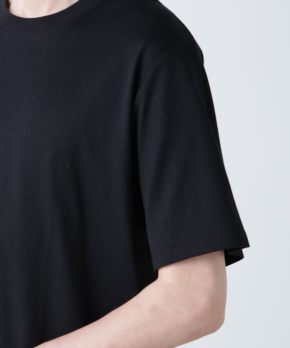 NANO universe「WEB限定/Anti Soaked(R) 汗染み防止 クルーネックレギュラーシルエットTシャツ」|Tシャツ・カットソー|