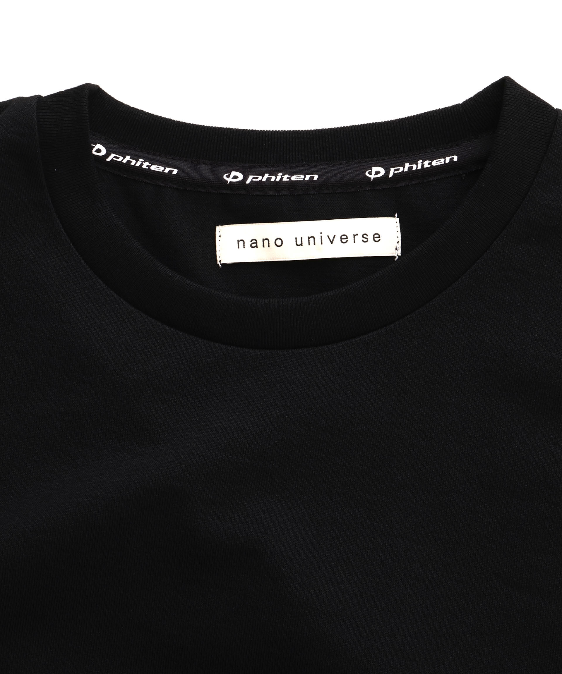 NANO universe「phiten/ファイテン コットンタッチドライTシャツ半袖」|Tシャツ・カットソー|