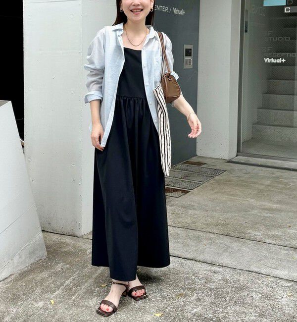 NOLLEY'S sophi「《接触冷感》【BECシリーズ】ウォッシャブルドライトリコットキャミワンピース」|ワンピース|