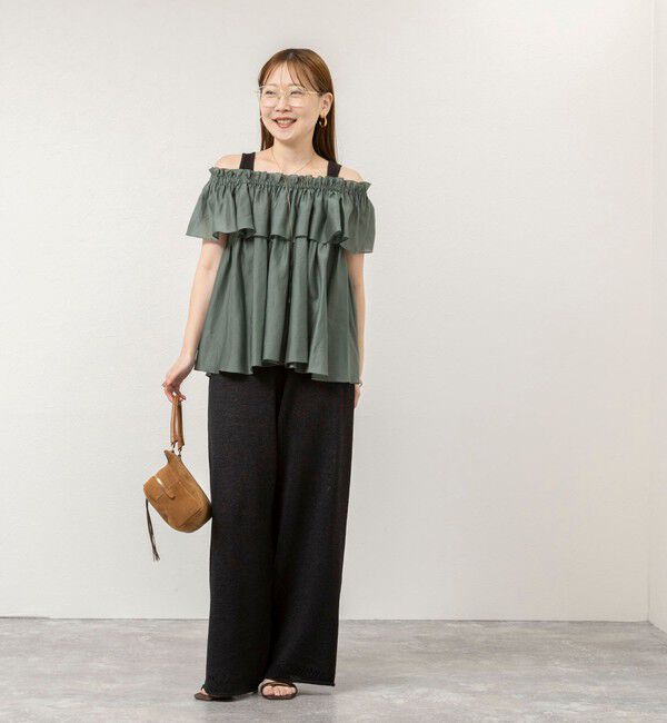 NOLLEY'S sophi「《セットアップ対応》【WALANCE/ワランス】paper knit パンツ」|その他|