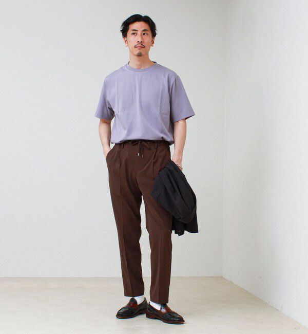 GLOSTER「【COOLMAX/セットアップ着用可能/S～XL展開】ポリトロイージーパンツ」|チノ|