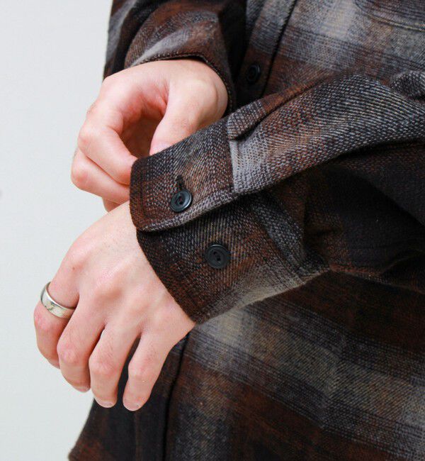 GLOSTER「ヘビーフランネル チェックシャツ」|シャツ・ブラウス|