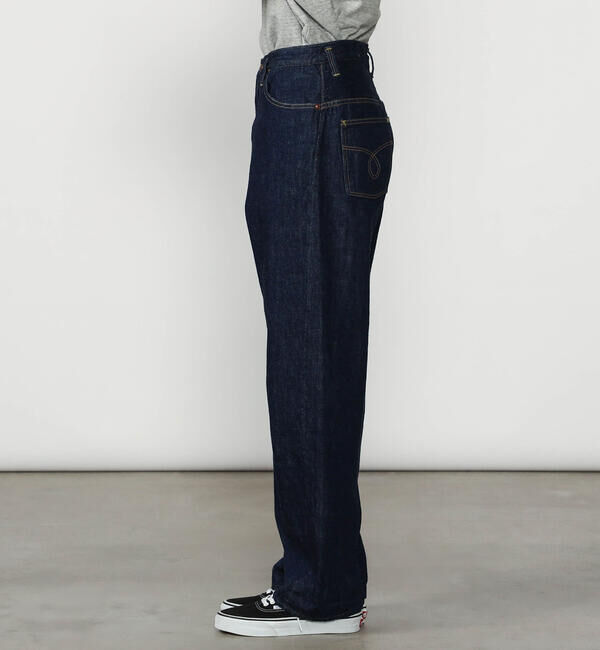  「orSlow | HIGH WAIST SELVEDGE DENIM PANTS WOMEN」|デニム|