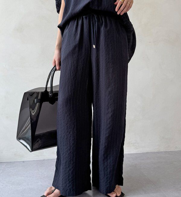  「【WEB限定/セットアップ可能】ダブルストライプパンツ」|チノ|
