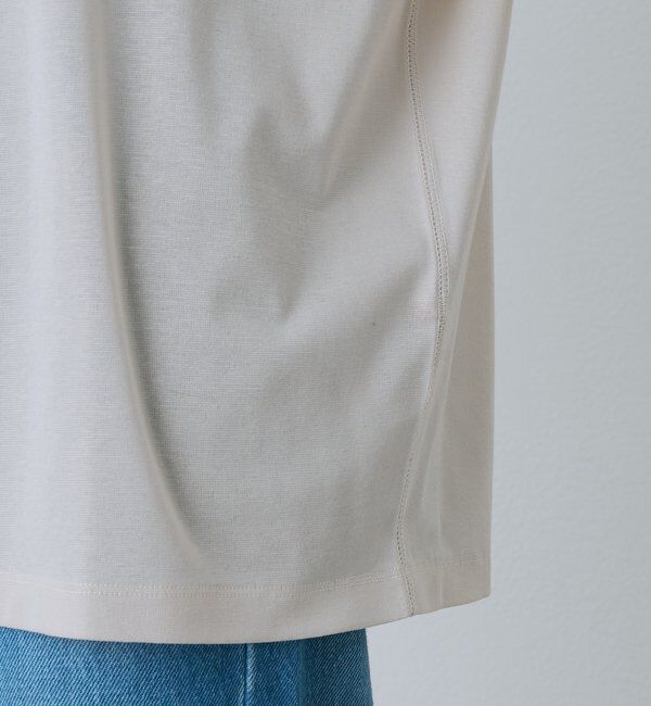  「【A・MONN】【吸水速乾/接触冷感】オープンネックTee」|Tシャツ・カットソー|