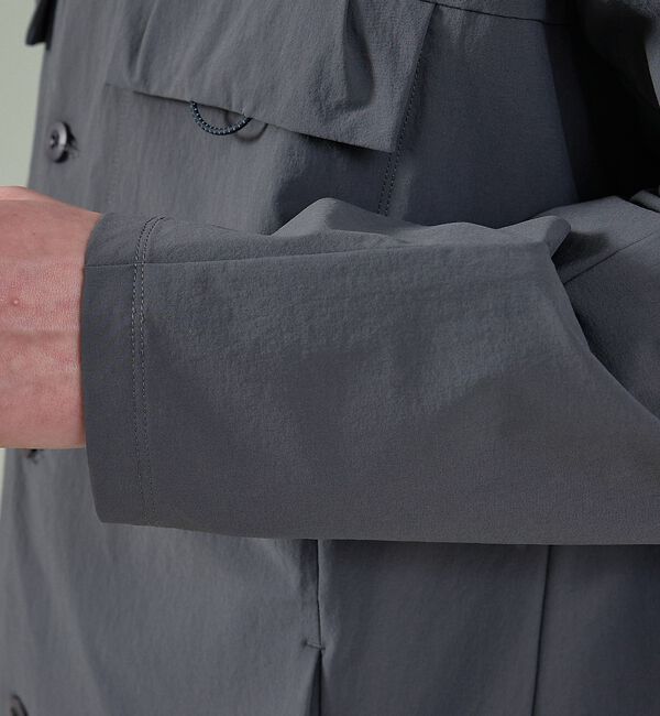 ABAHOUSE「【CORDURA】TUCK＆DARTS コーデュラナイロン シャツブルゾン /」|ブルゾン・スタジャン|