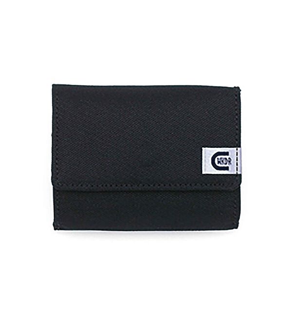 ABAHOUSE「【WEEKEND(ER)/ウィークエンダー】マイクロ財布 / ミニウォレット /」|財布|ブラック
